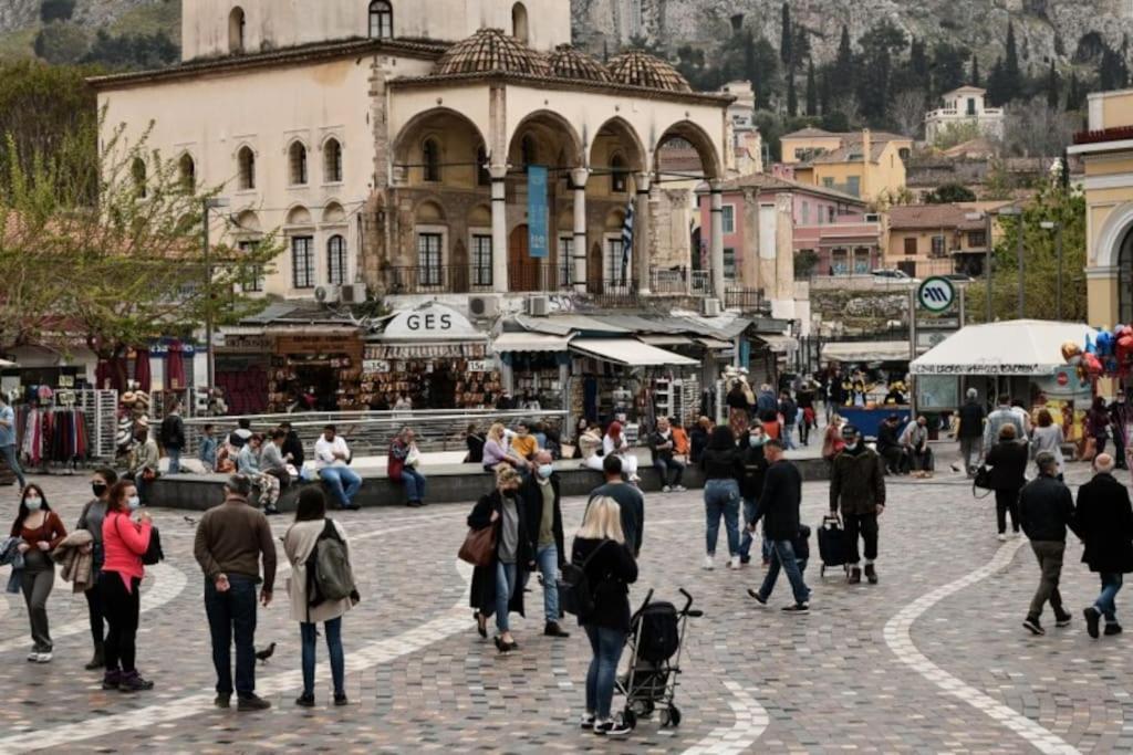 Апартаменты 4 Family And Friends - Acropolis View Афины Экстерьер фото